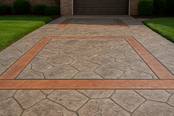a brand new stamped concrete patio from Concrete Contractor Hutto in Taylor, TX - Taylor TX a brand new stamped concrete patio from Concrete Contractor Hutto in Taylor, TX - Taylor TX